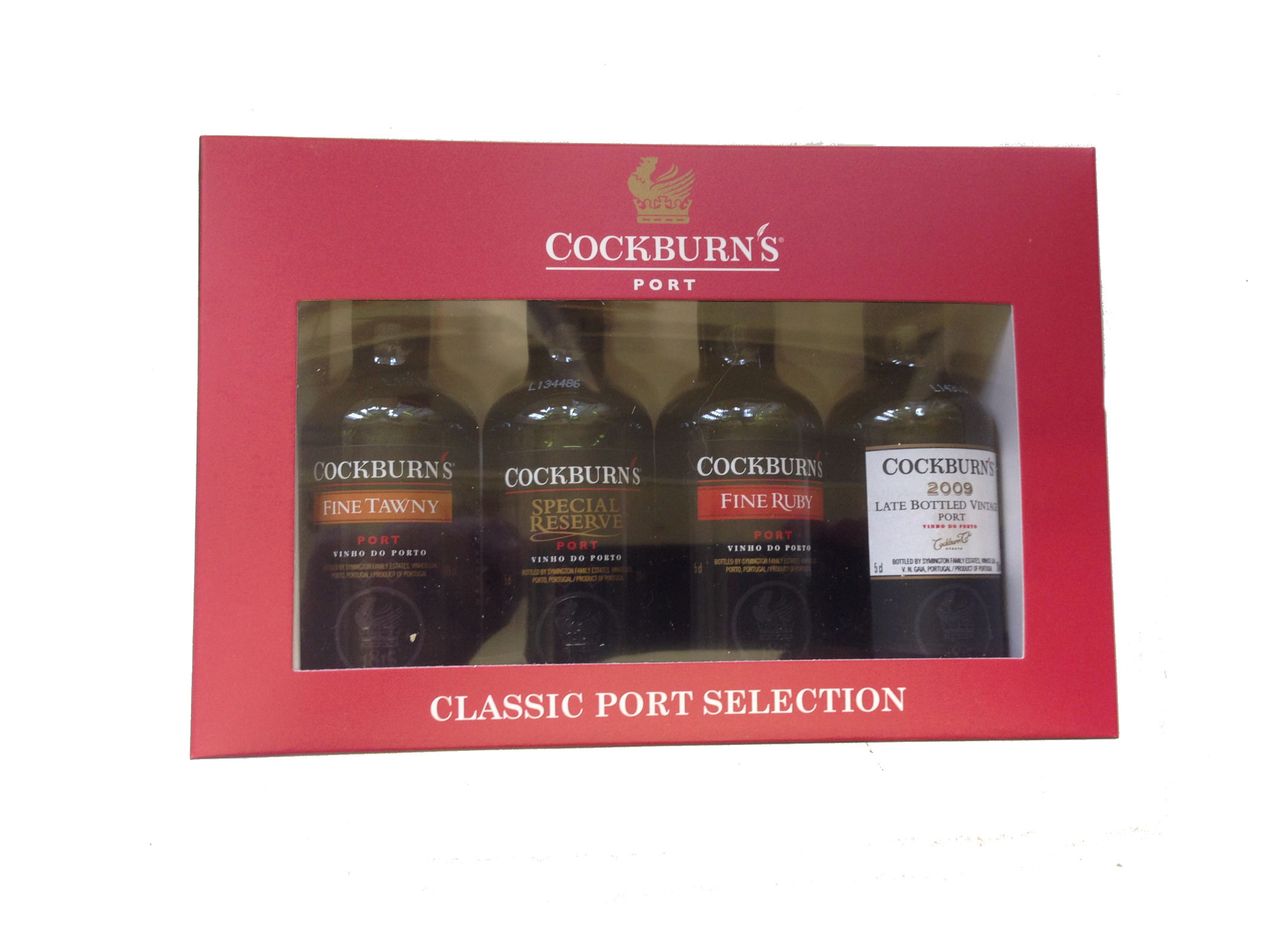 Cockburns Miniture Port Selection Pack 4